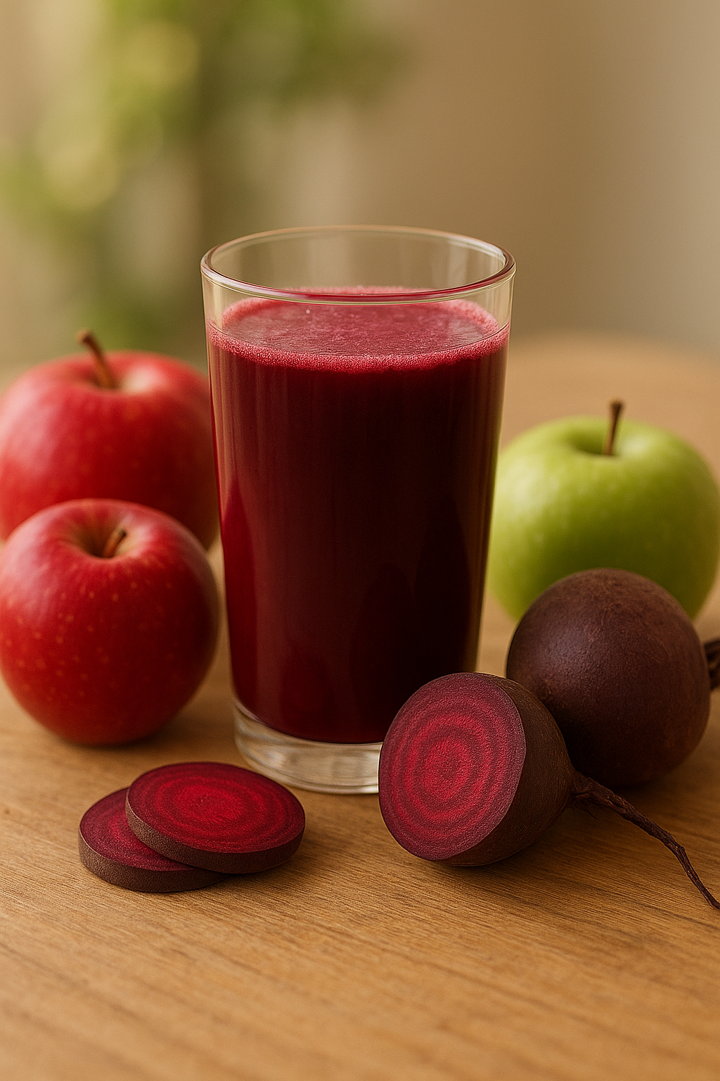 Frissen préselt alma-céklalé